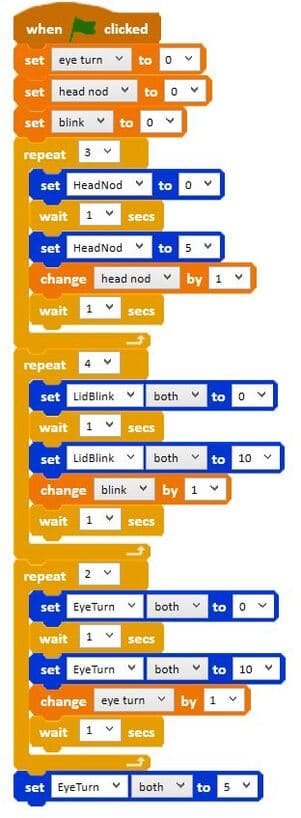 Code using three variables for a keep fit routine