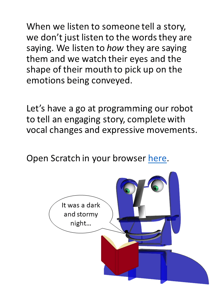 Digital Tales: Scratch walkthrough, page 2 of 9