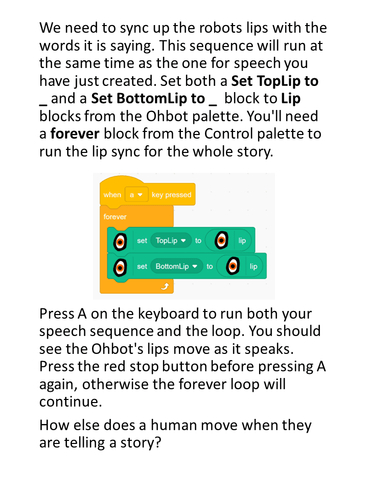 Digital Tales: Scratch walkthrough, page 5 of 9