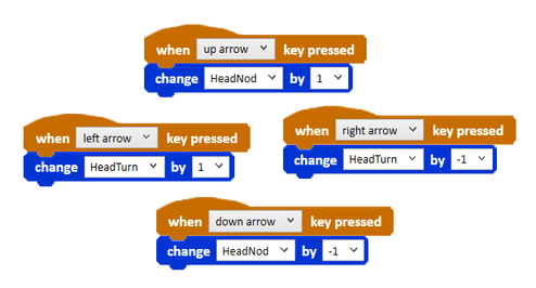 The Change Position blocks