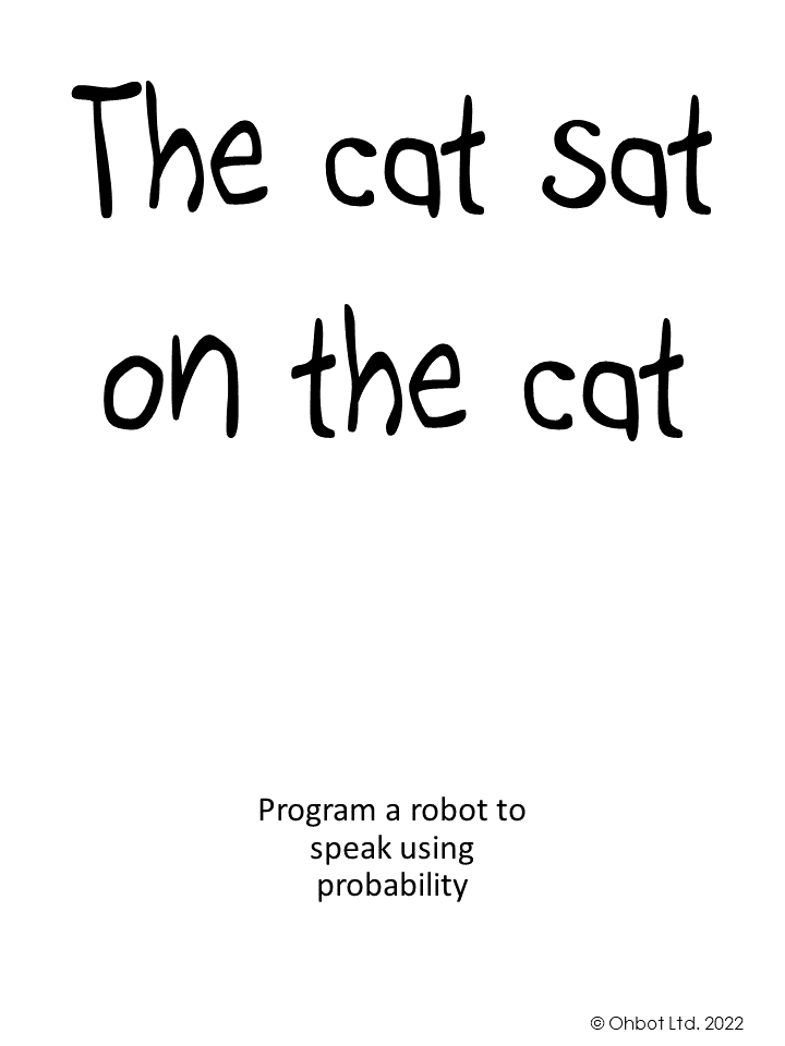 The cat sat on the cat