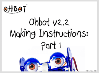 Ohbot v2.2 Kit Instructions