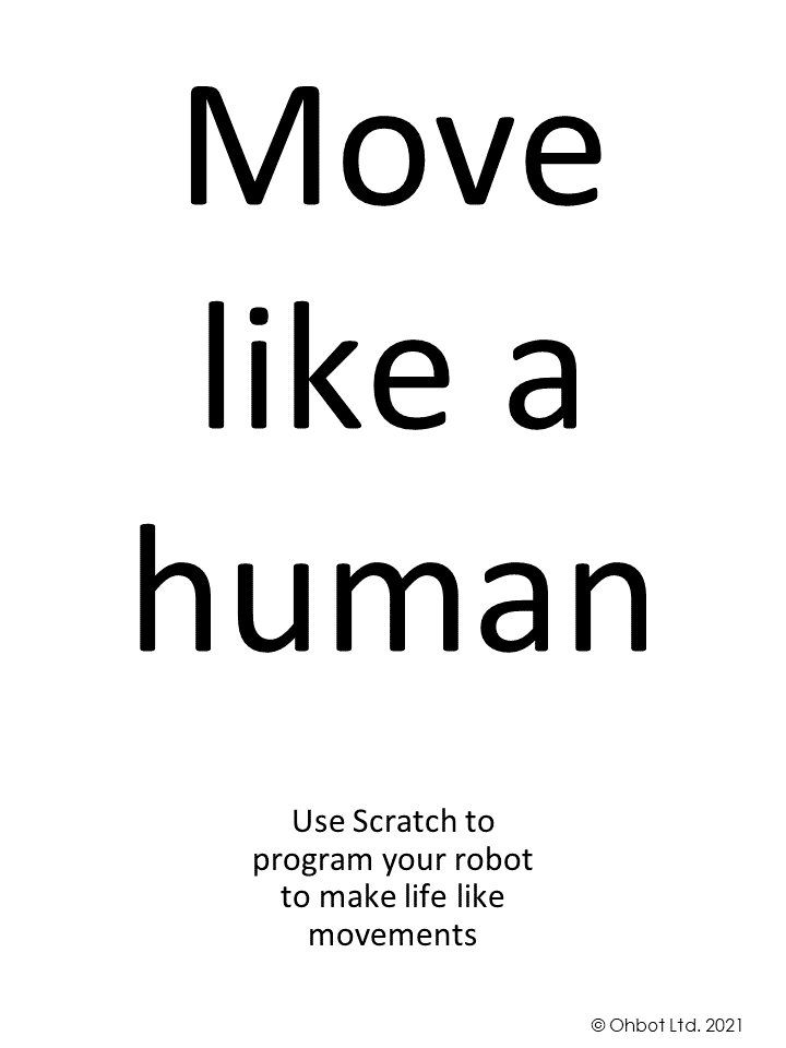 Move like a human