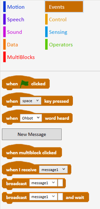 Code broadcasting a well done message